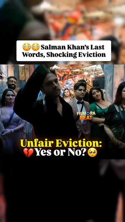 People say unfair eviction ever Big Boss house