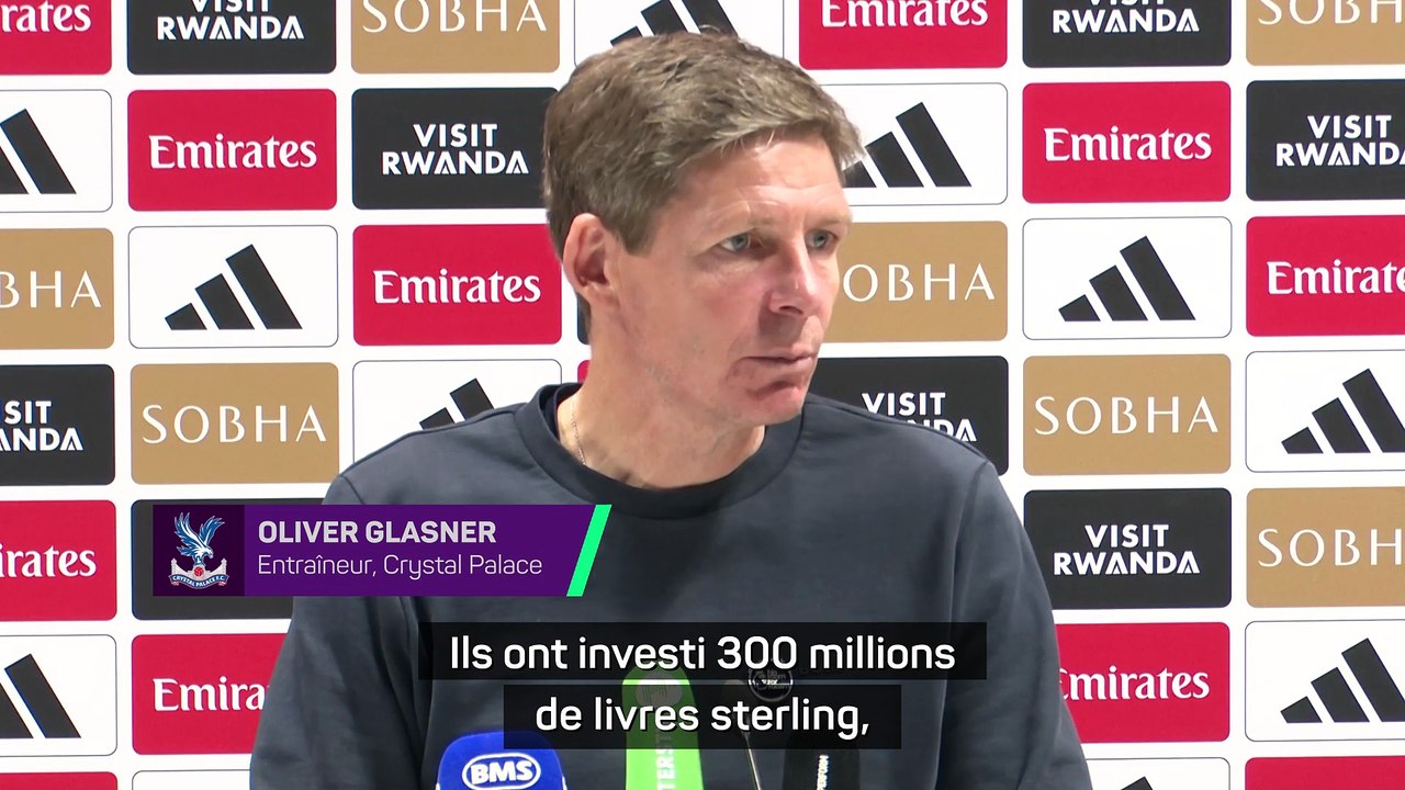 Glasner complètement sous le charme d'Arsenal et de son projet
