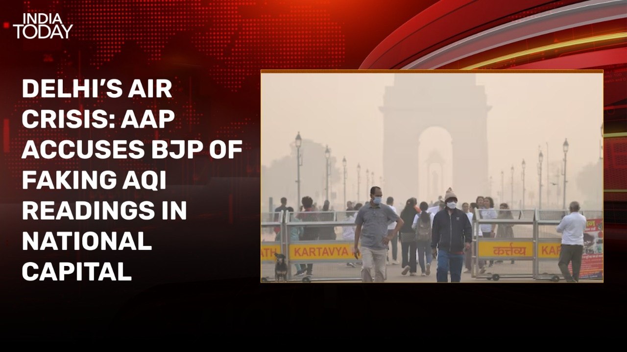 Is the Delhi government manipulating AQI data?