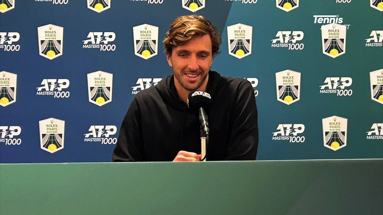 Rolex Paris Masters 2025 - Arthur Rinderknech : "J'aime énormément mon cousin Valentin Vacherot, mais..."