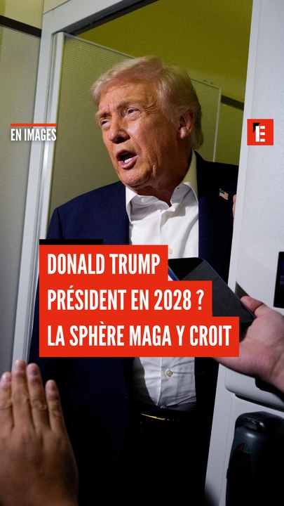 Trump président en 2028 ? La sphère Maga y croit