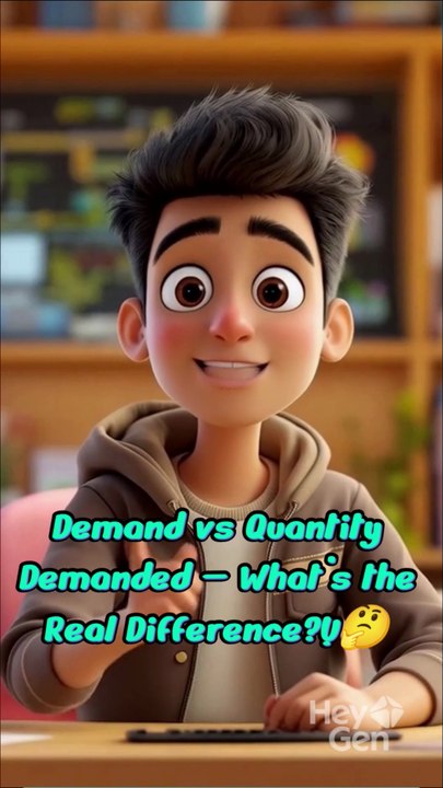 Demand vs Quantity Demanded