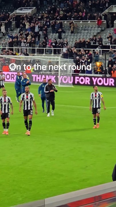 NUFC absolutely LOVE the Carabao Cup 😍