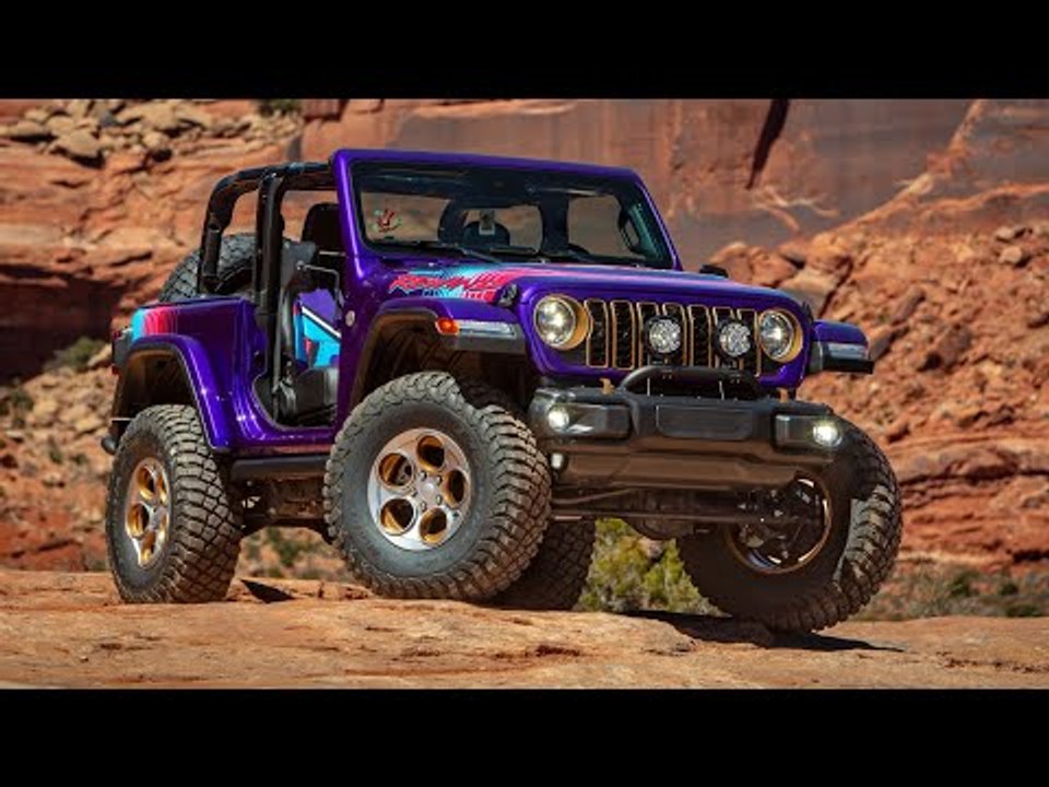 2025 Jeep Rewind: Retro-Wrangler im 80s-Style | alle Infos zur Studie