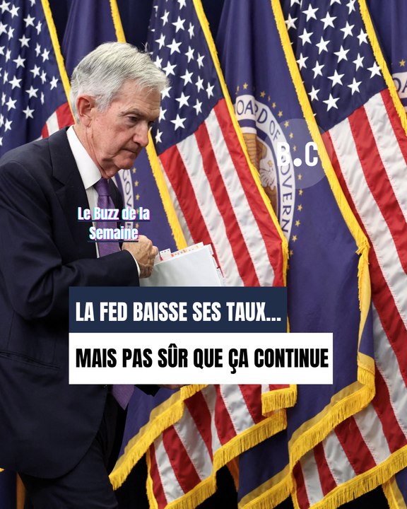 La Fed baisse encore ses taux, mais freine les espoirs de décembre !