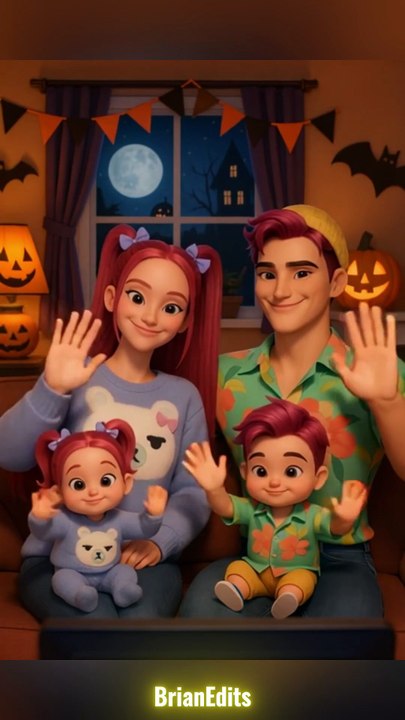 Huntrix and Saja Boys Family, Halloween KPop Demon Hunters