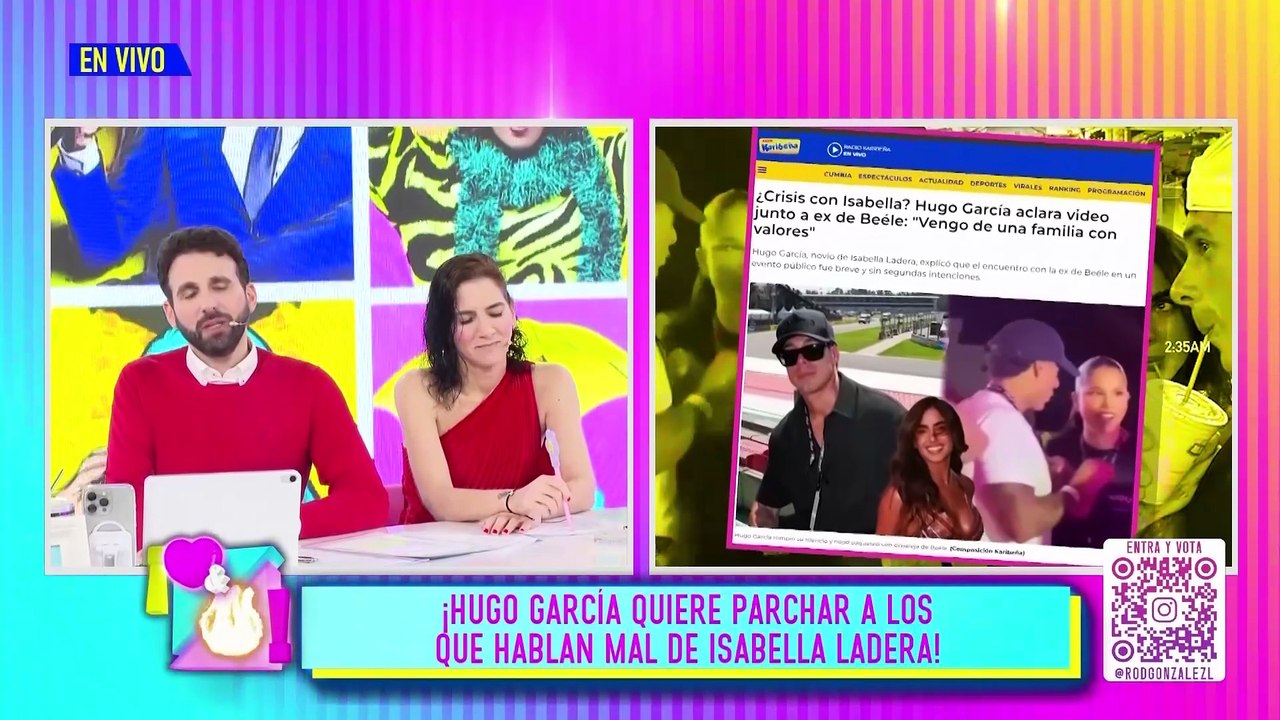 RODRIGO GONZÁLEZ OPINA SOBRE HUGO GARCÍA E ISABELLA LADERA | Willax