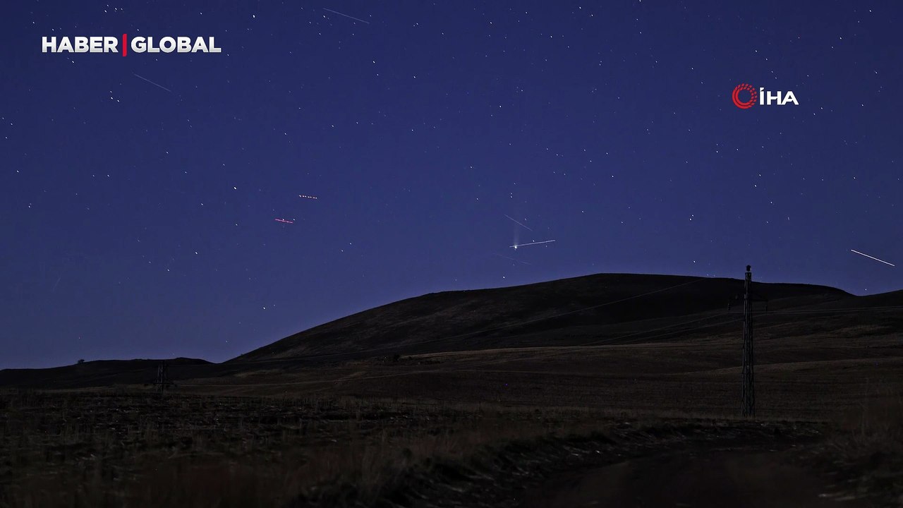 Lemmon kuyruklu yıldızı Bitlis semalarında görüntülendi