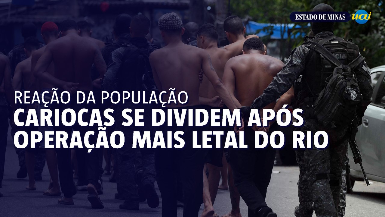 Operação mais letal do Rio divide opiniões entre cariocas