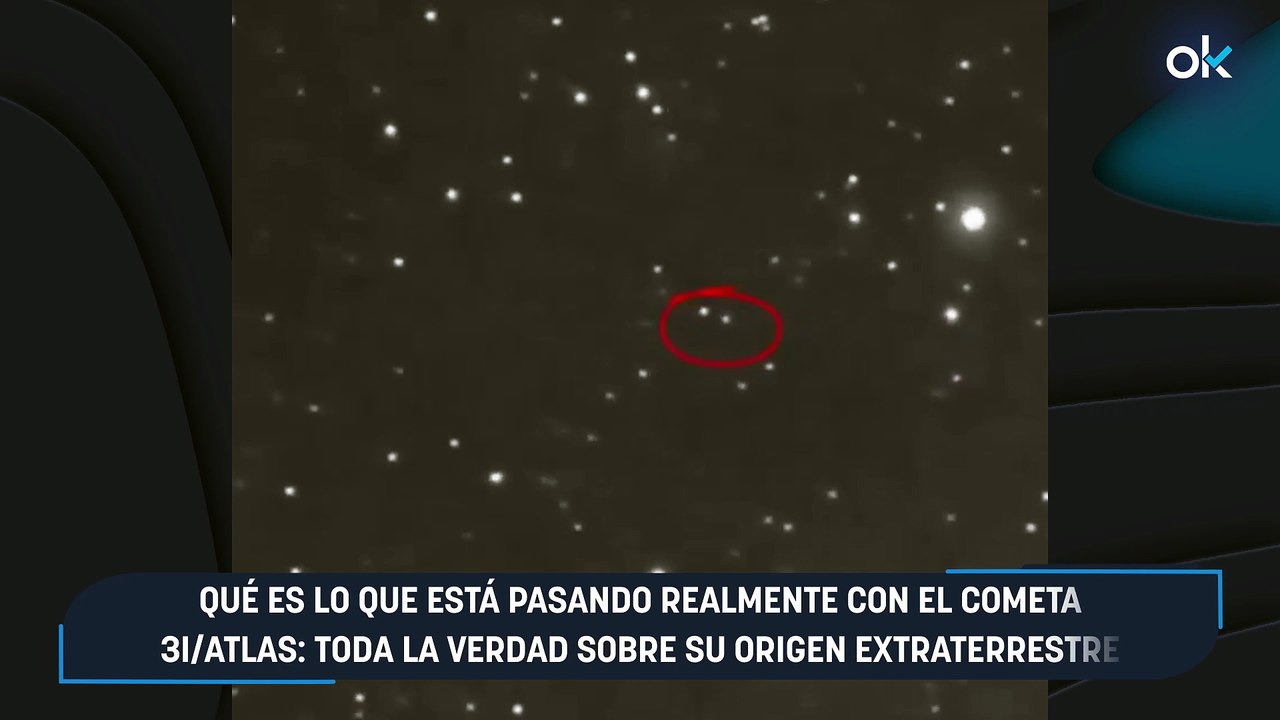 Qué es lo que está pasando realmente con el cometa 3I/ATLAS: toda la verdad sobre su origen extraterrestre
