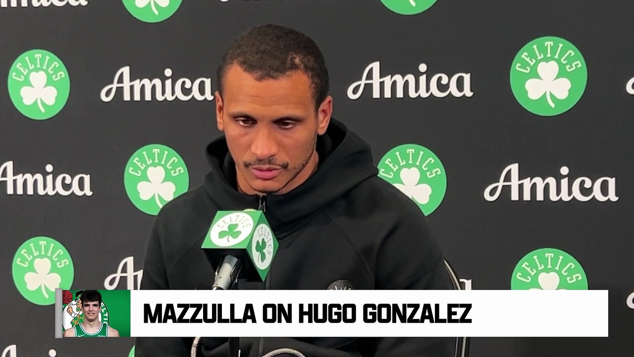 Mazzulla on Hugo Gonzalez
