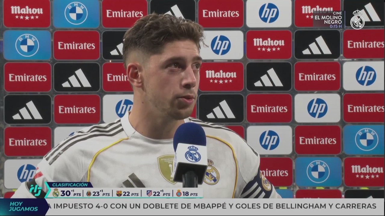 ZONA MIXTA COMPLETA tras el REAL MADRID 4 - VALENCIA 0: CARRERAS, VALVERDE, XABI...