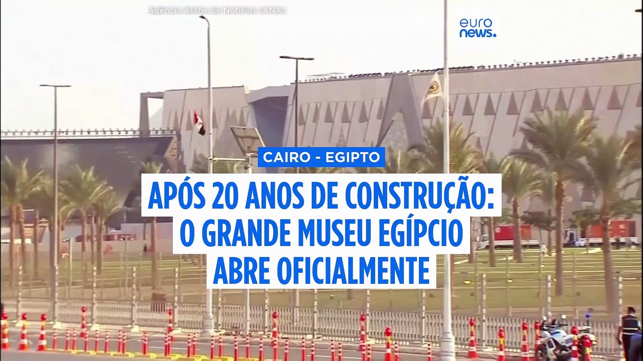 20 anos em construção: o Grande Museu Egípcio abre oficialmente para o mundo