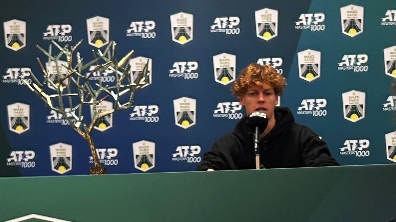 Rolex Paris Masters 2025 - Jannik Sinner : "Si je vais garder cette couronne de n°1 ? Tout ne dépend pas de moi"