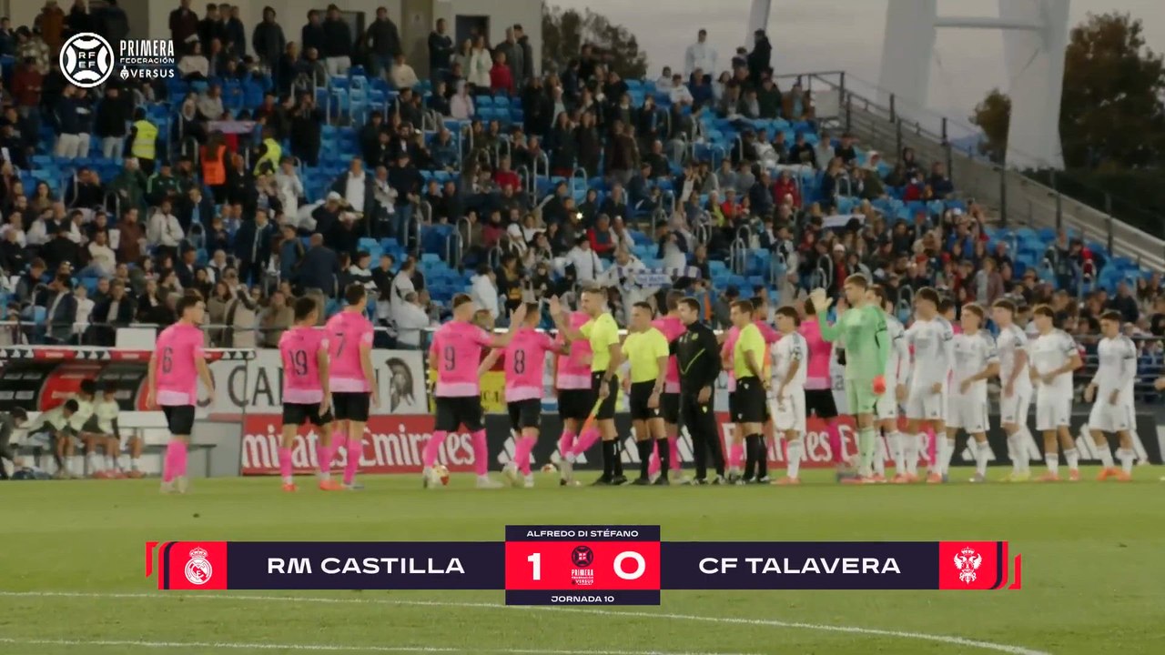 Resumen Real Madrid Castilla vs Talavera