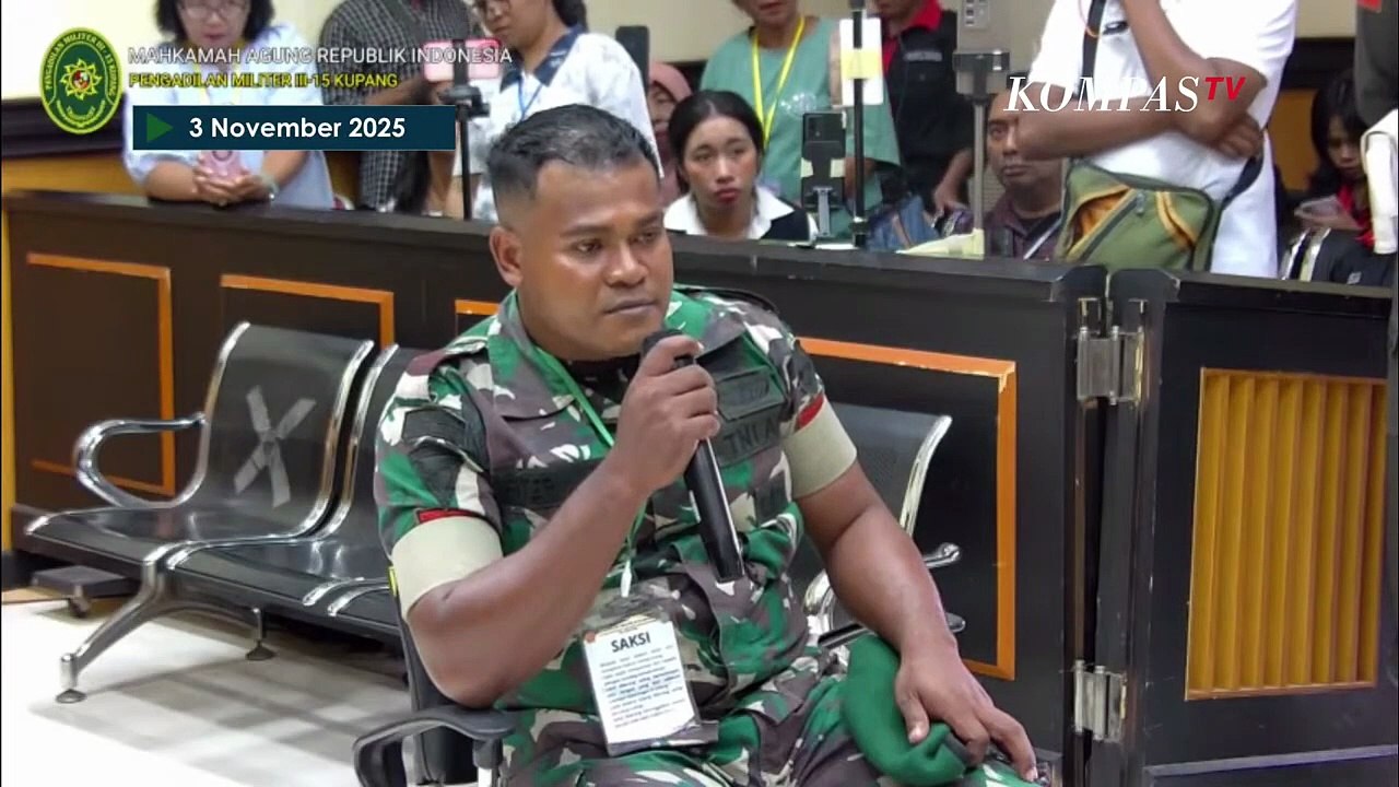 Di Sidang, Saksi Ungkap Terdakwa Cambuk Prada Lucky Pakai Selang