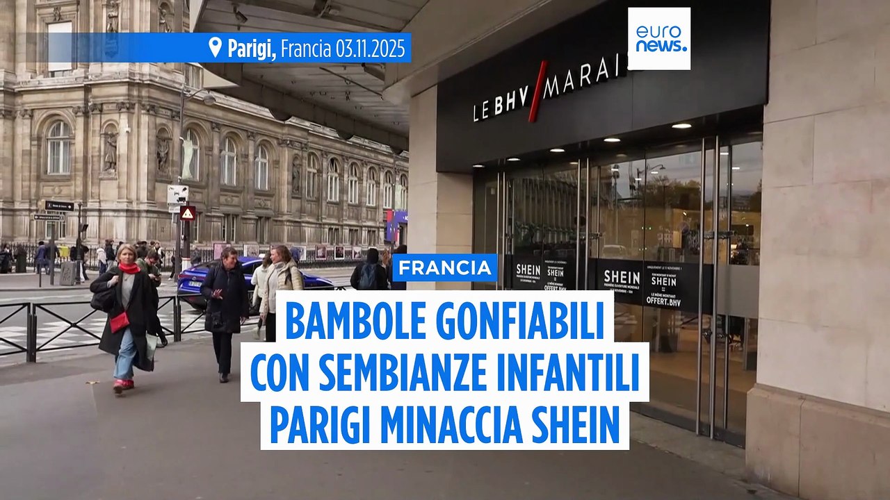 La Francia potrebbe bandire Shein per aver venduto bambole sessuali infantili