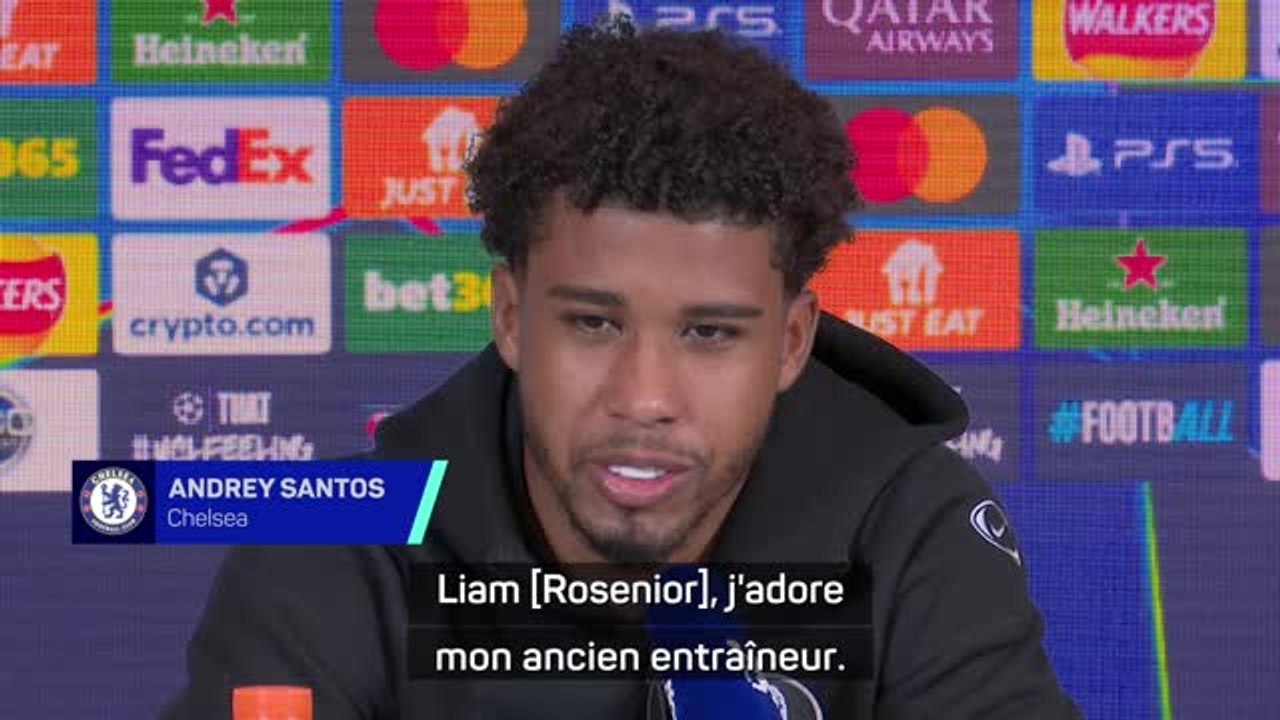 Chelsea - Andrey Santos : “J’adore Rosenior, je regarde toujours les matches de Strasbourg”