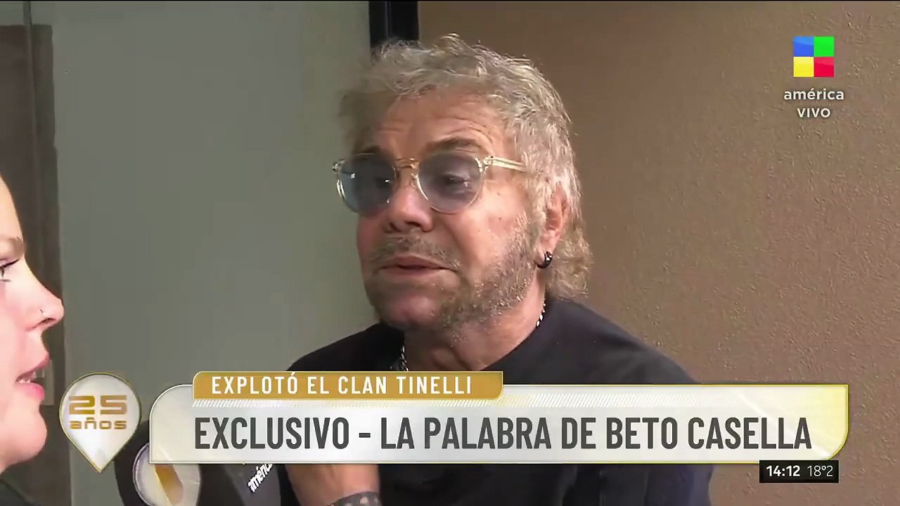 Beto Casella opinó sin filtro sobre el escándalo familiar de Marcelo Tinelli y fue tajante