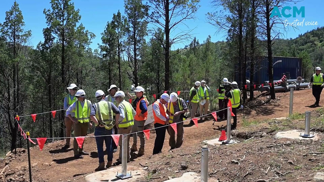 Tamworth Skywalk contruction milestone