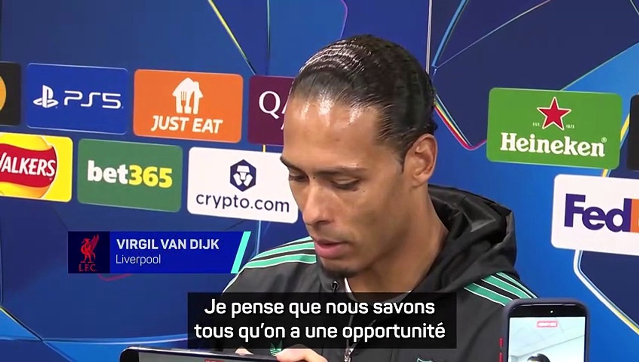 Après un match solide face à Mbappé, Van Dijk espère récidiver face à Haaland