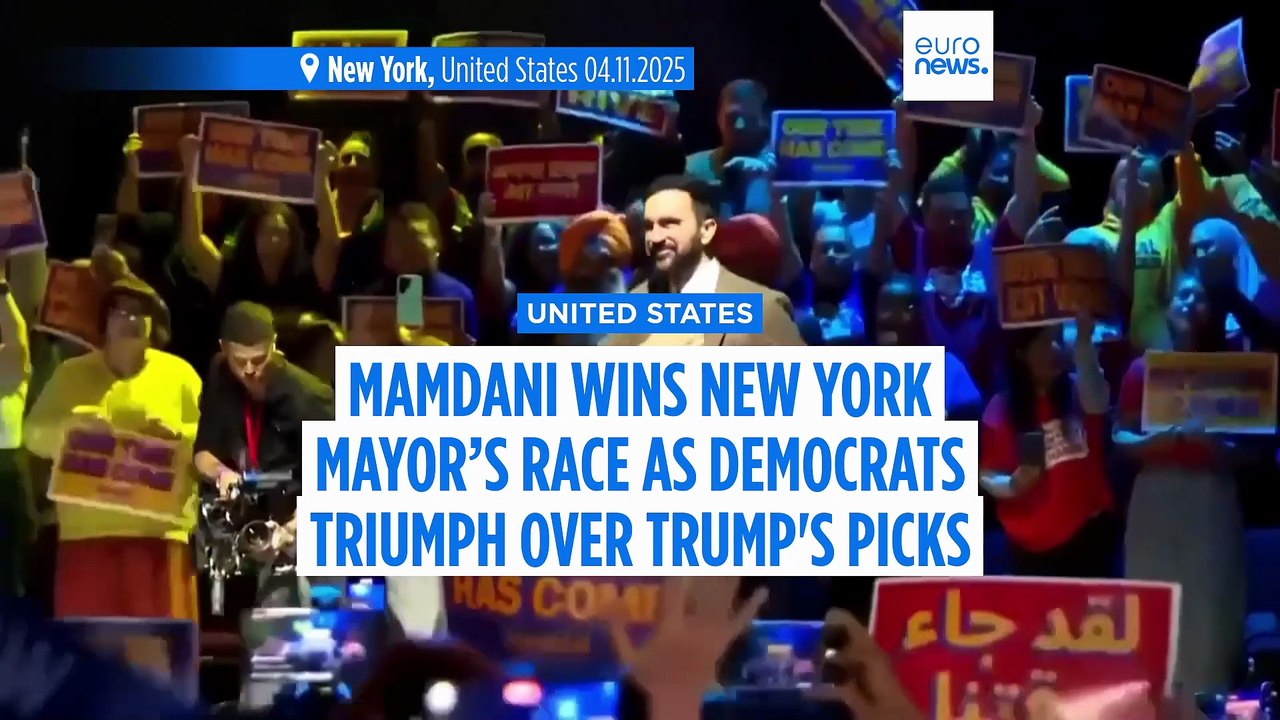Democrat Zohran Mamdani defeats Cuomo to become New York City's mayor