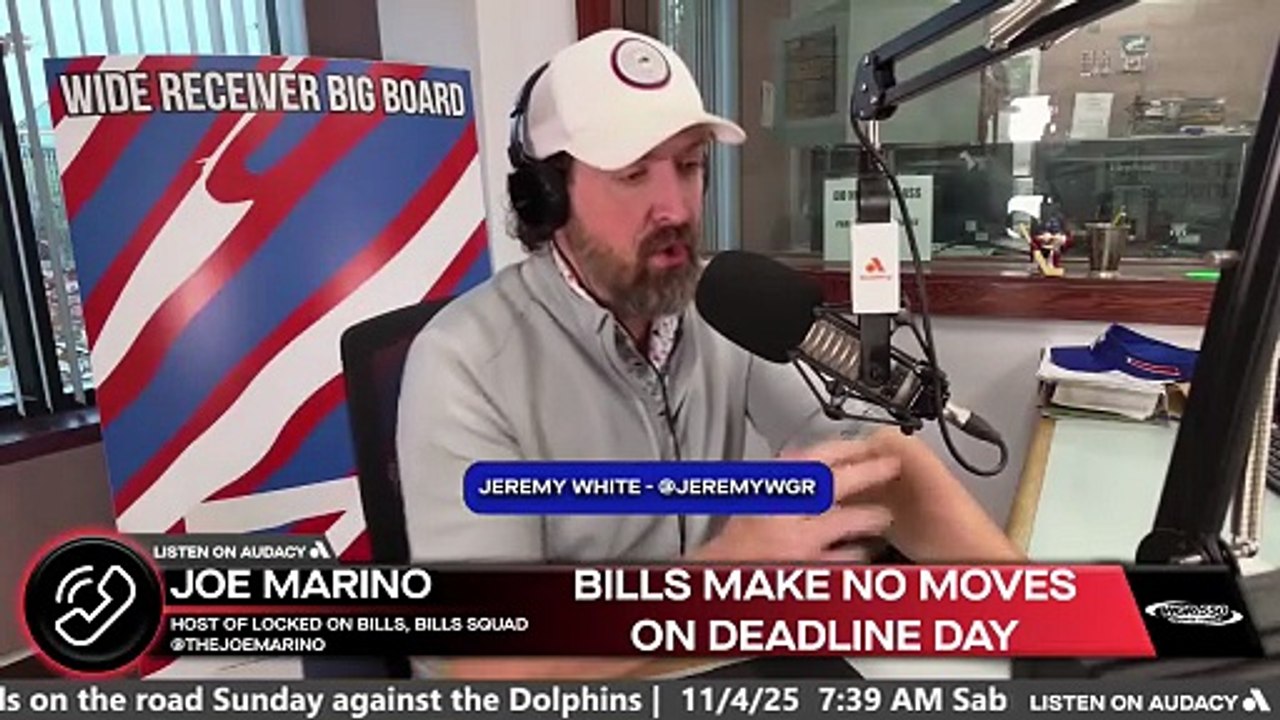 Joe Marino on the lack of a dynamic receiver