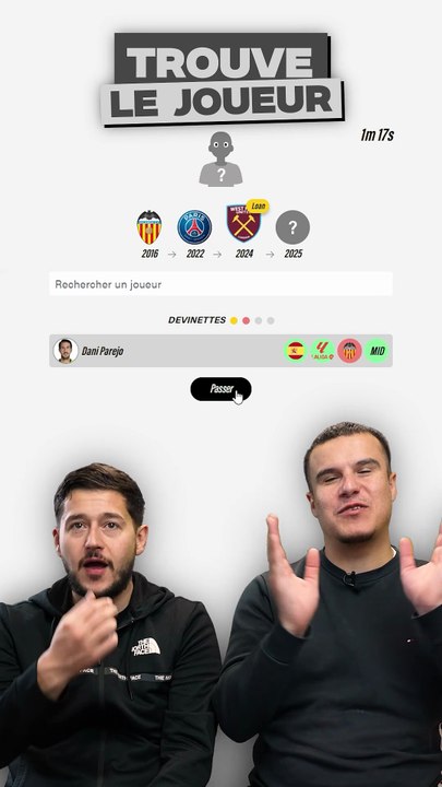 Devine le JOUEUR !