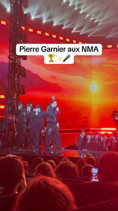 Pierre Garnier interprète « Chaque Seconde » aux NMA ! 🏆✨🎤