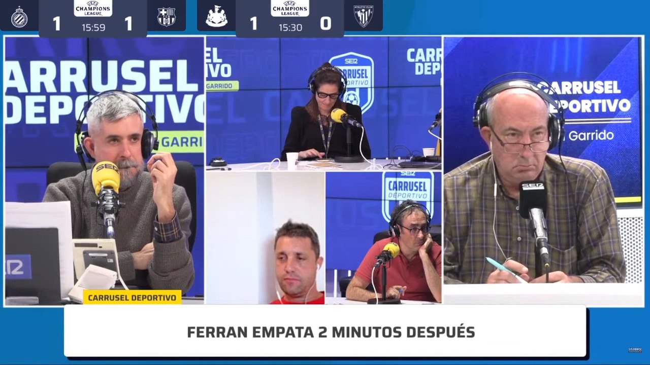 ¡Gol de Forbs! Brujas 2 - FC Barcelona 1