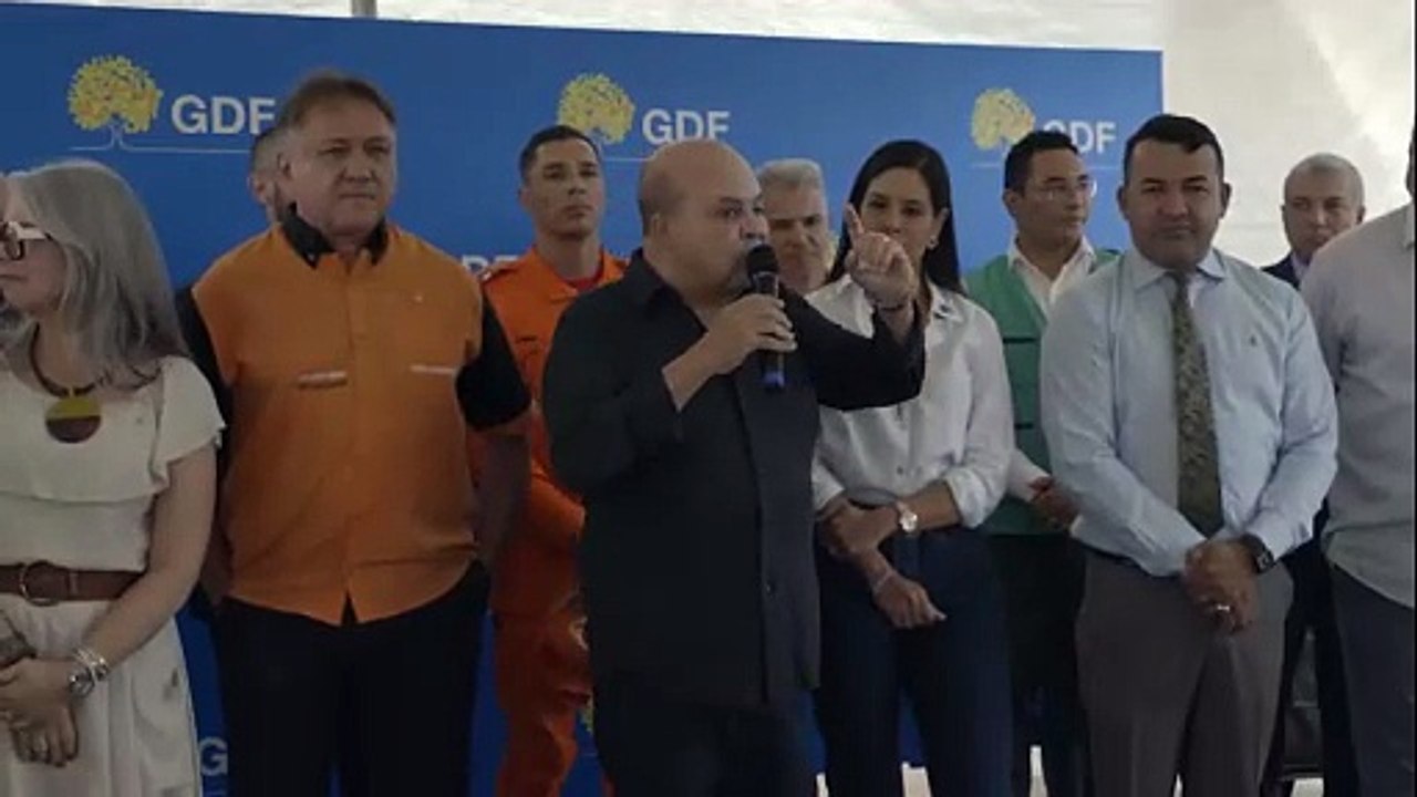 Ibaneis na inauguração do Centro de Educação da Primeira Infância (Cepi) Flor do Cerrado, no Jardins Mangueiral