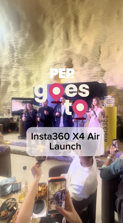 #PEPGoesTo Insta360 X4 Air Launch