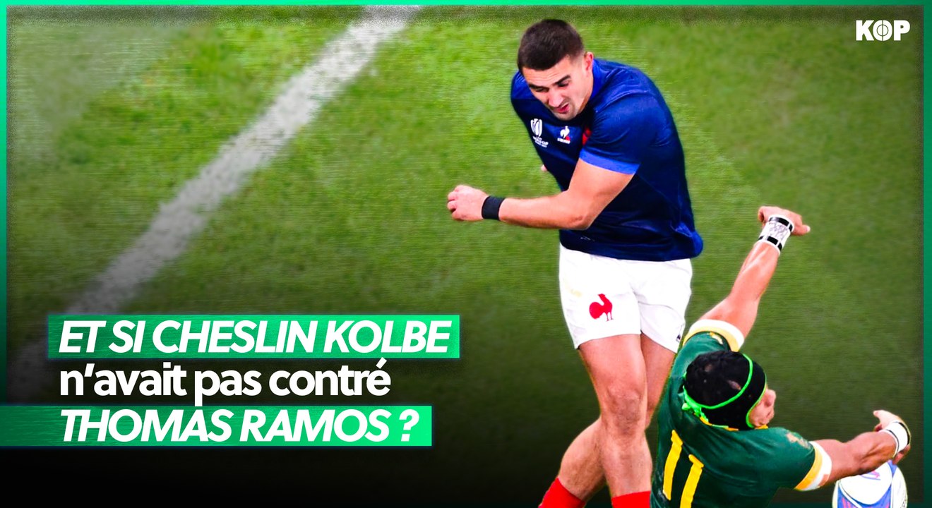😱 Et si Cheslin Kolbe n’avait pas contré Thomas Ramos ?