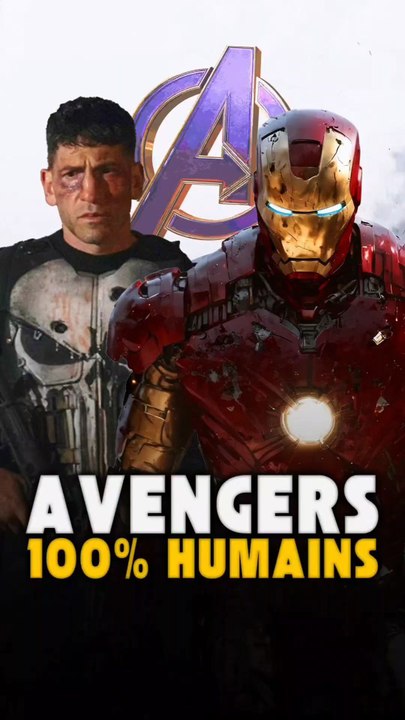 Les AVENGERS versions HUMAINS ! 🦸‍♂️ #marvel #avengers