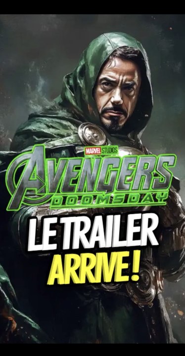 La date officielle du trailer de Doomsday ! #avengersdoomsday #news #marvel #onregardequoi #robertdowneyjr