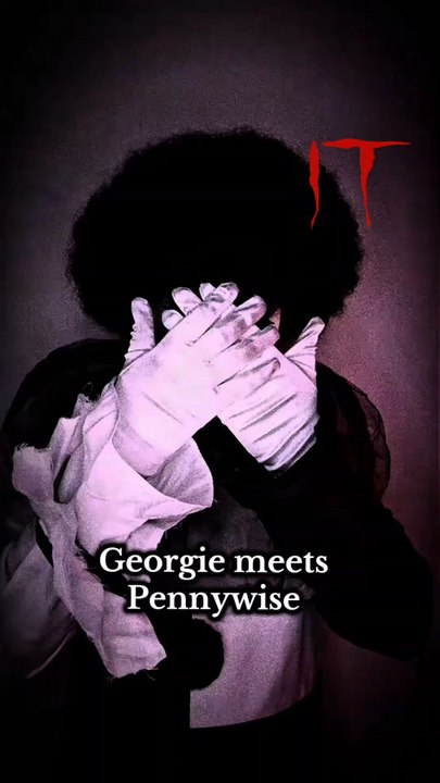 Georgie meets Pennywise