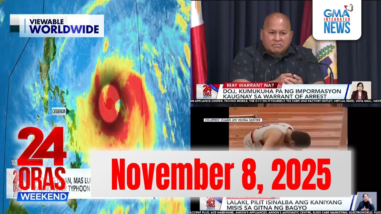 24 Oras Weekend Express: November 8, 2025 [HD]