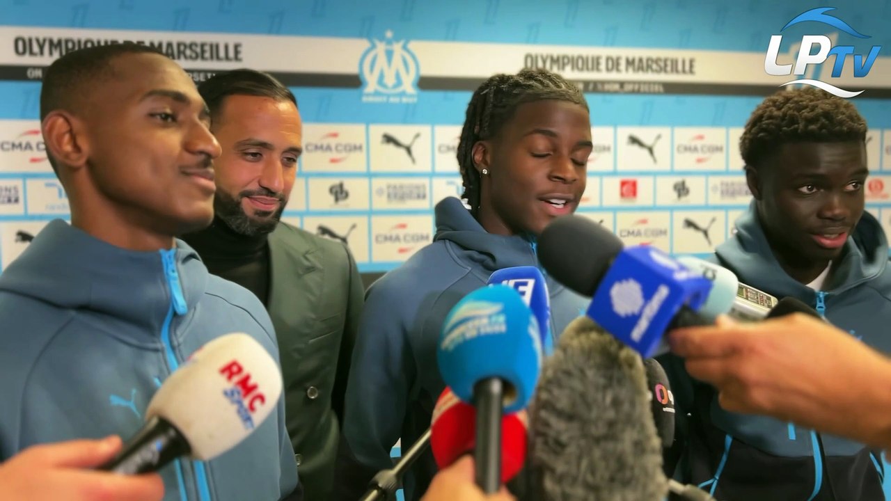 OM 3/0 Brest - Mmadi et Bakola font leur premier debrief… sous la surveillance de Benatia !
