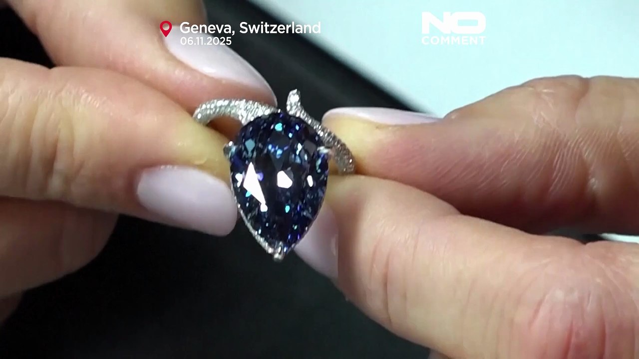 Rare ‘Mellon Blue’ diamond expected to fetch up to $30 million at auction