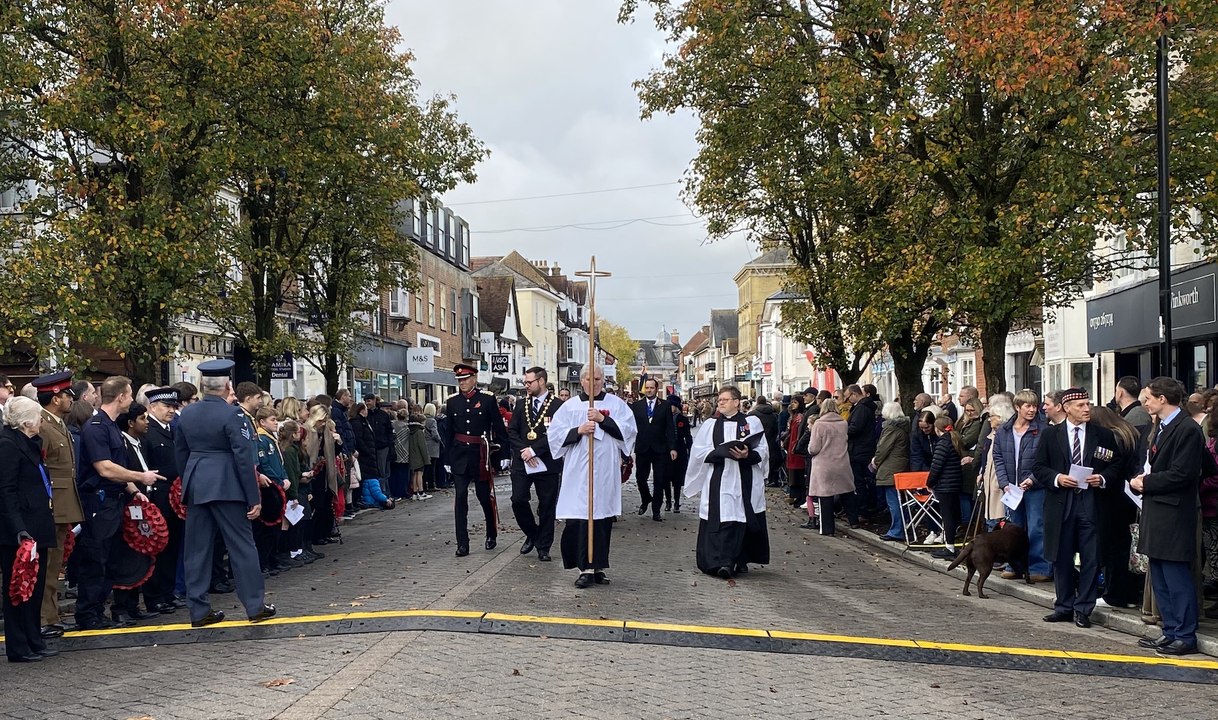 Petersfield Remembrance Parade and Service