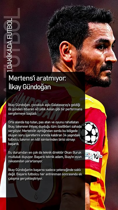 Mertens'i aratmıyor_ İlkay Gündoğan