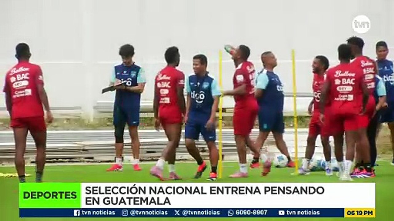 Panamá inicia entrenamientos previos al partido de eliminatoria mundialista ante Guatemala