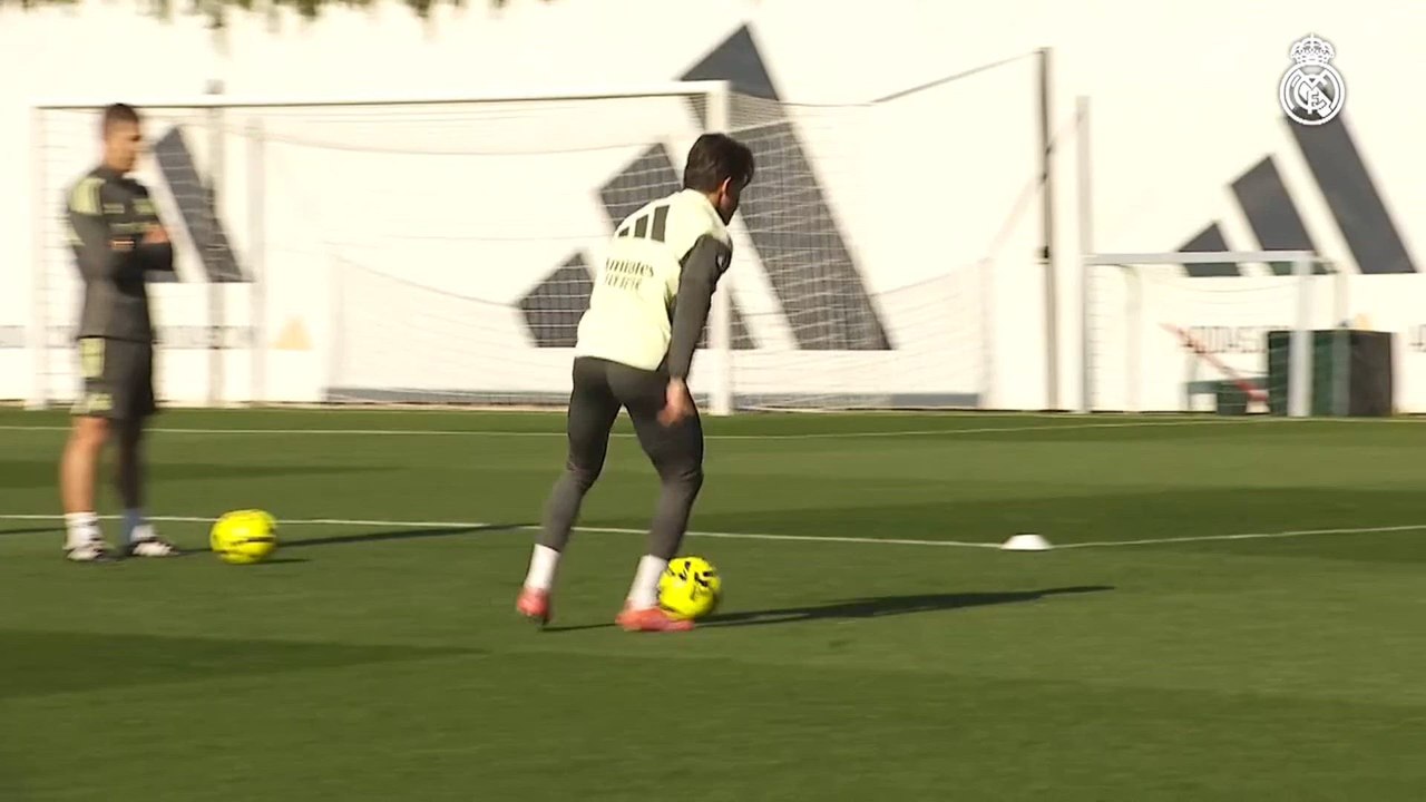 Entrenamiento completo Real Madrid