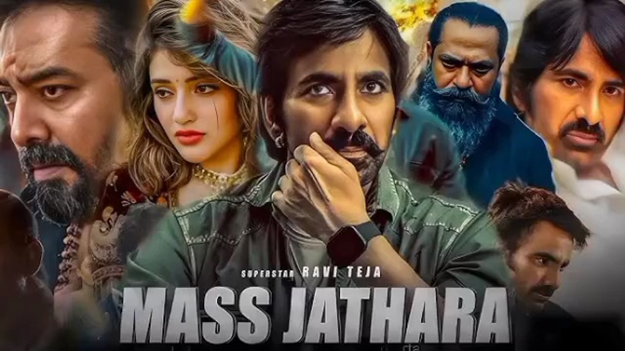 MASS JATHARA (2025) Ravi Teja New Superhit Hindi Dubbed Full Movie HD 1080P