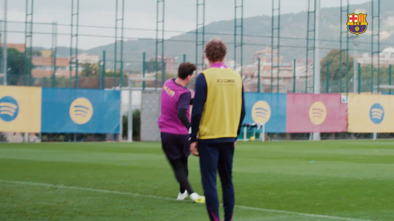 Entrenamiento Barça
