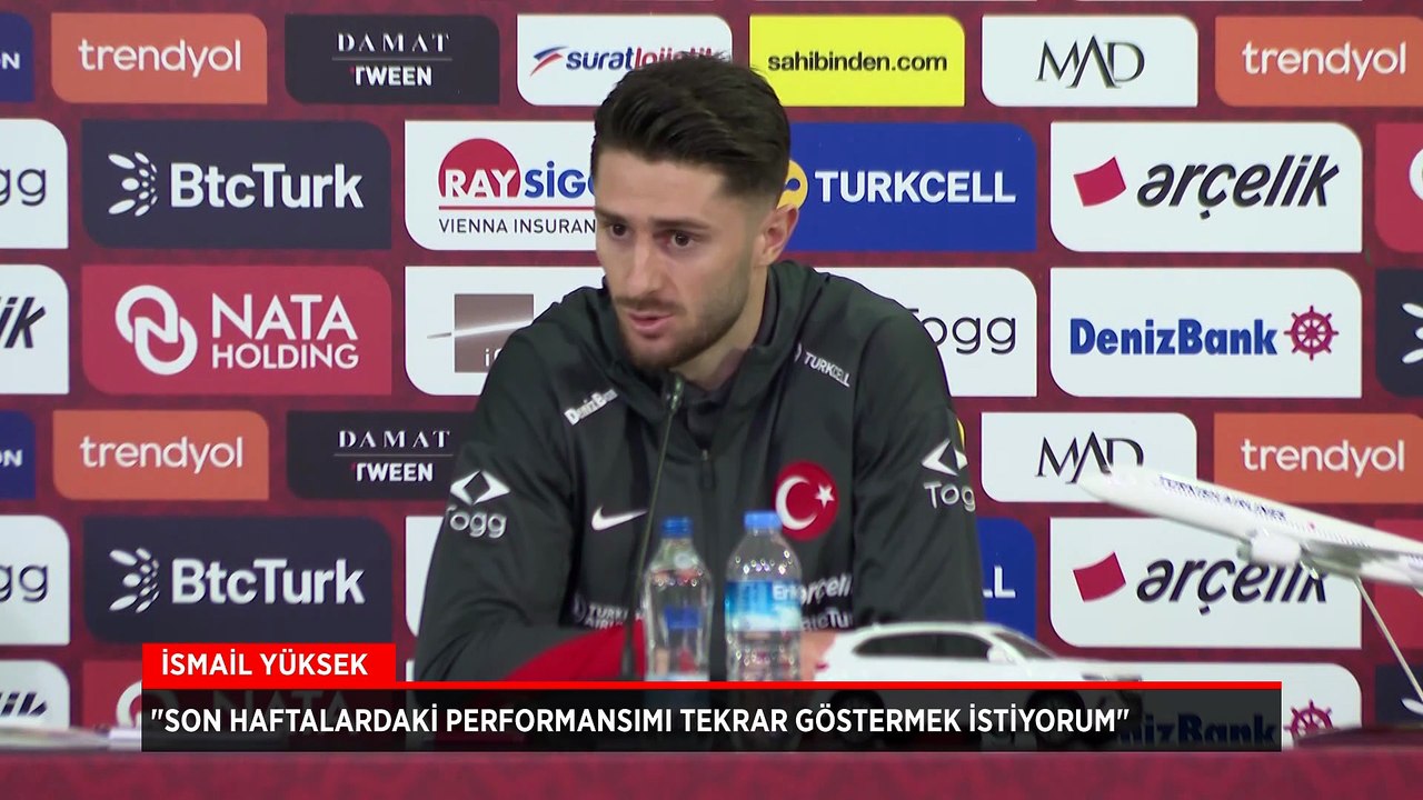 İsmail Yüksek: 'Dünya Kupası'nda oynamanın hayaliyle yatıp kalkıyoruz'