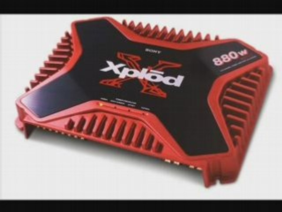 Sony Xplod - Bass Test