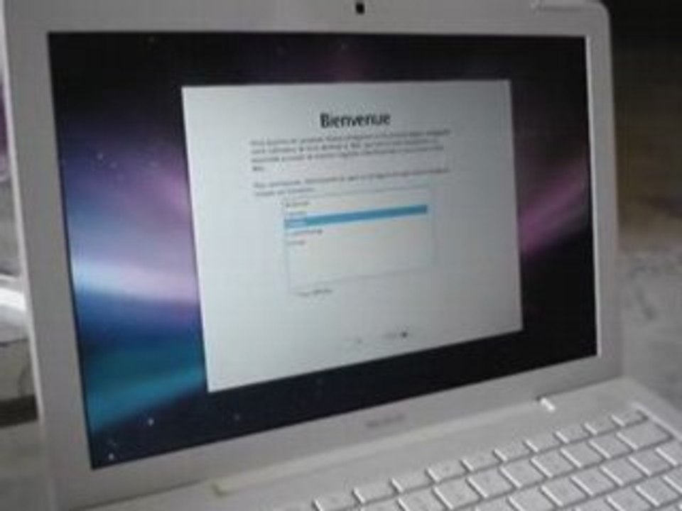 MacBook demarrage