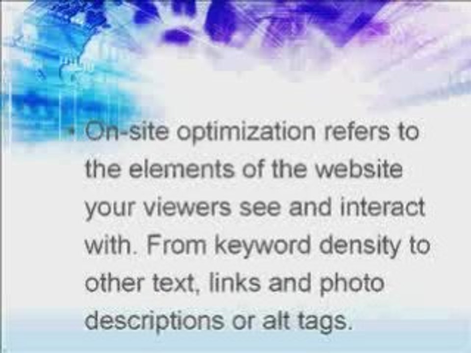 The Basics of Search Engine Optimization - What