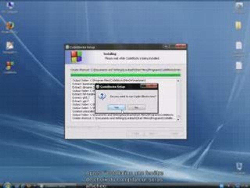 DevFacile - installation de l'IDE Code::Blocks sous windows